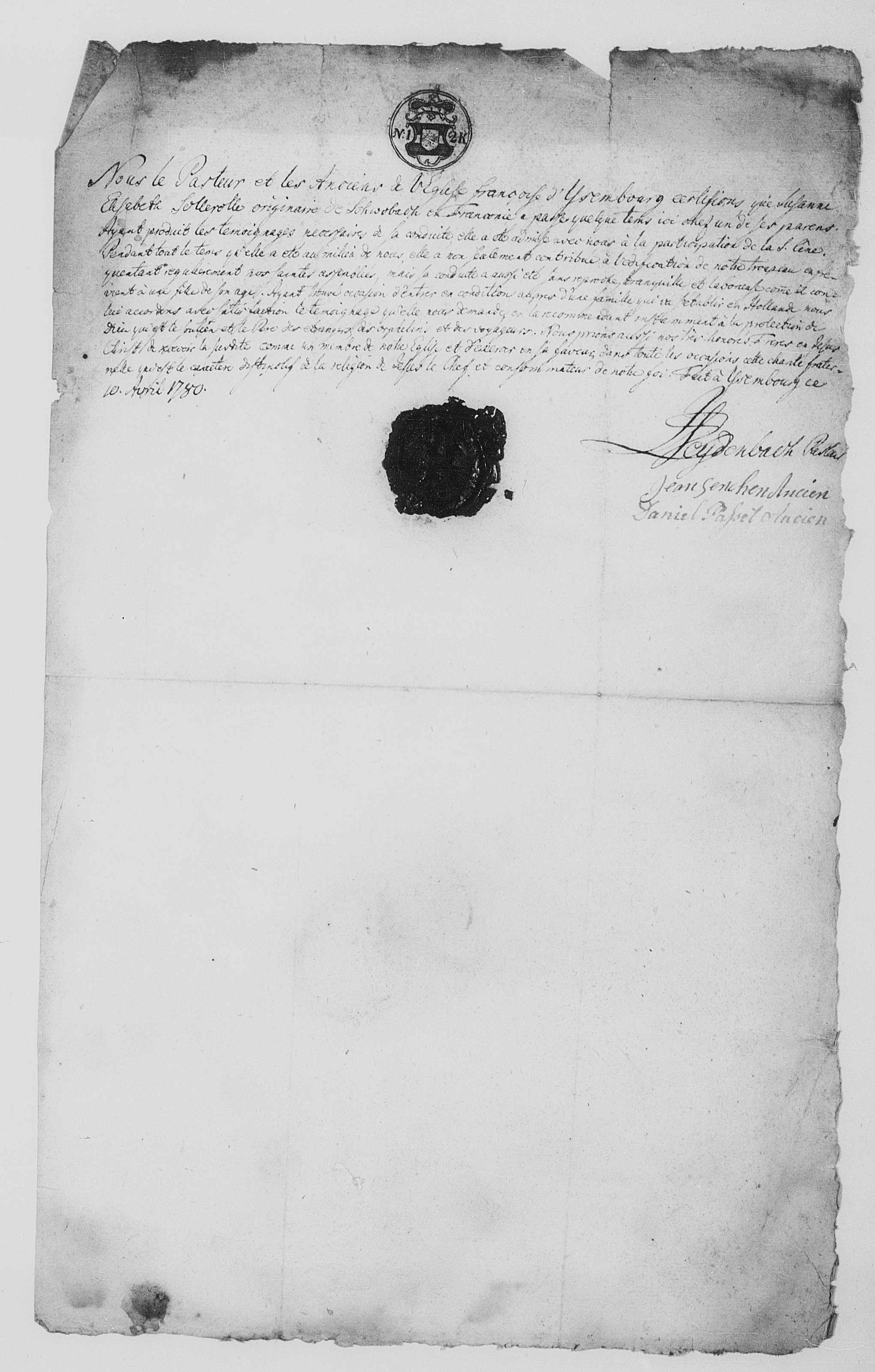 Reisepass Susanne Sollerolle